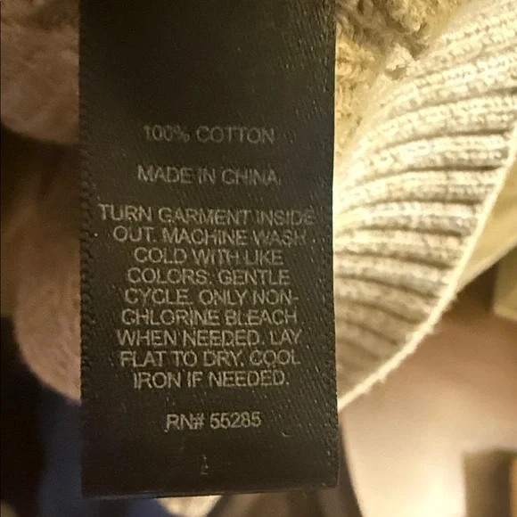 Express Men's 100% Cotton Cardigan Sweater XXL Grandpacore Cabincore Classic - Picture 5 of 5